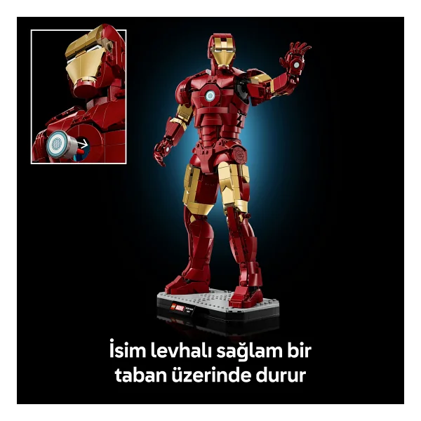 Lego 76344 Marvel Iron Man 3 Koleksiyoncu Versiyonu - Görsel 10