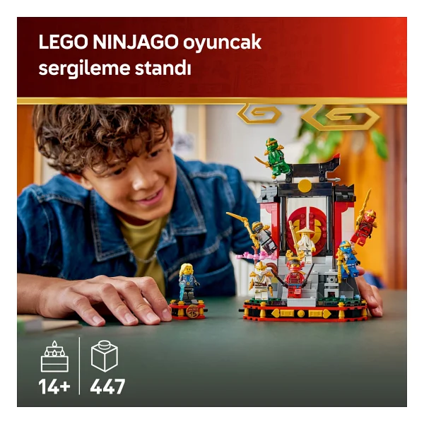 Lego 71866 Ninjago Ninja Karakteri Sergileme Modeli 15. Yıl Dönümü - Görsel 5