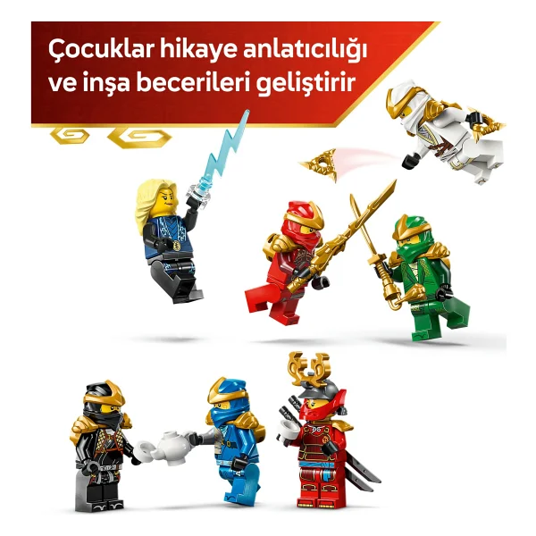 Lego 71866 Ninjago Ninja Karakteri Sergileme Modeli 15. Yıl Dönümü - Görsel 8
