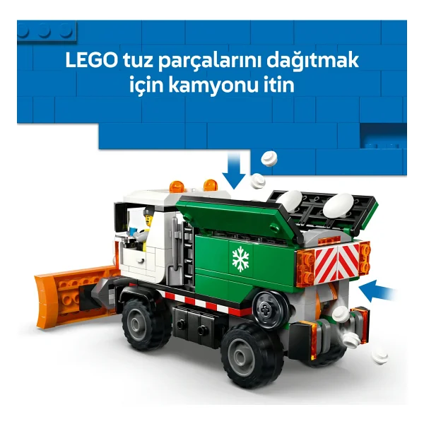 Lego 60490 City Kar Küreme Aracı Oyuncağı - Görsel 8