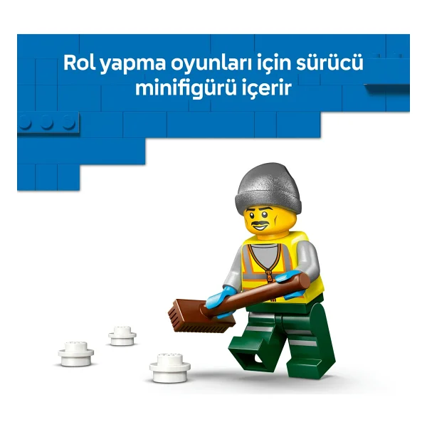 Lego 60490 City Kar Küreme Aracı Oyuncağı - Görsel 9