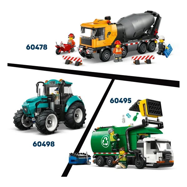Lego 60490 City Kar Küreme Aracı Oyuncağı - Görsel 10
