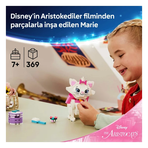 Lego 43286 Disney Aristokediler Sevimli Marie - Görsel 5