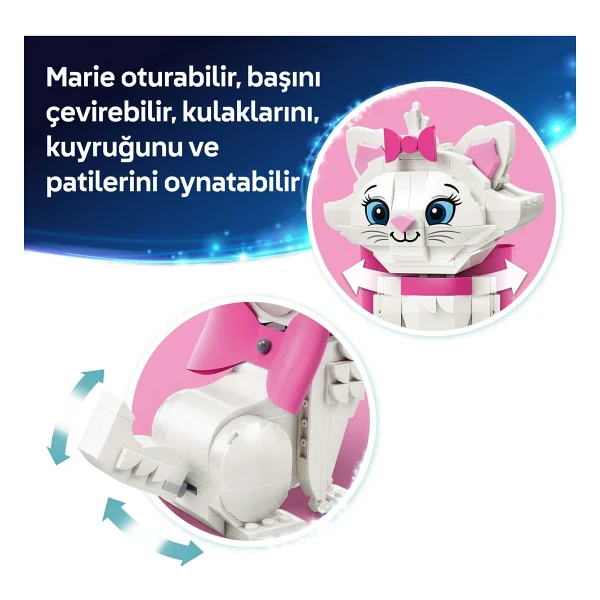 Lego 43286 Disney Aristokediler Sevimli Marie - Görsel 8
