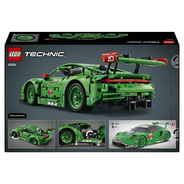 Lego 42224 Technic Porsche 911 Gt3 R Rexy Ao Racing Araba - Görsel 4