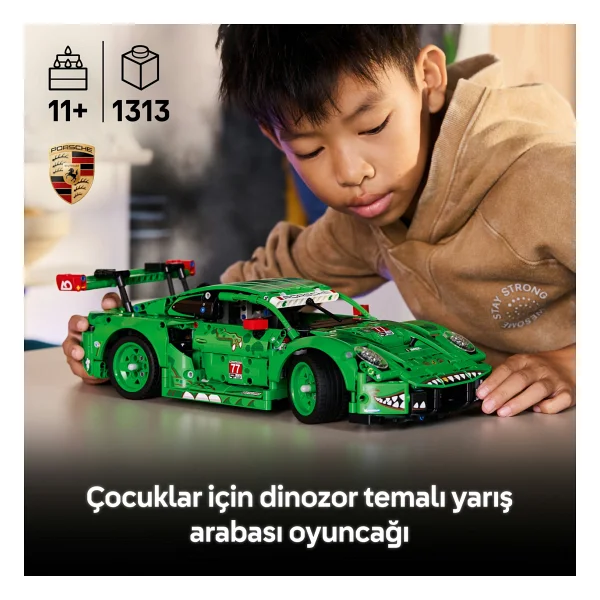 Lego 42224 Technic Porsche 911 Gt3 R Rexy Ao Racing Araba - Görsel 5