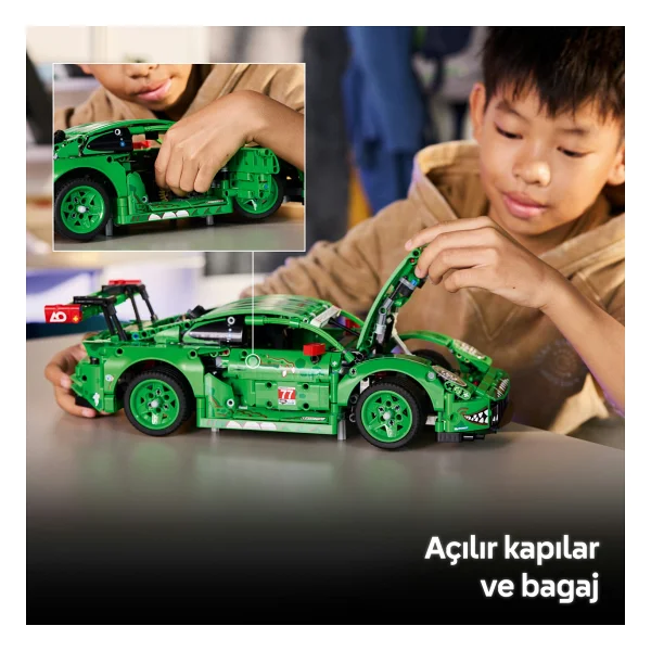 Lego 42224 Technic Porsche 911 Gt3 R Rexy Ao Racing Araba - Görsel 8