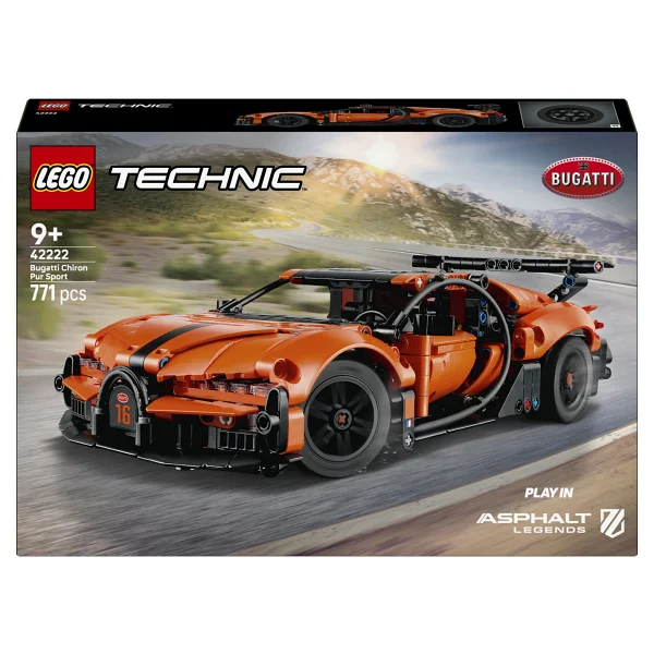 Lego 42222 Technic Bugatti Chiron Pur Sport Hiper Araba - Görsel 3