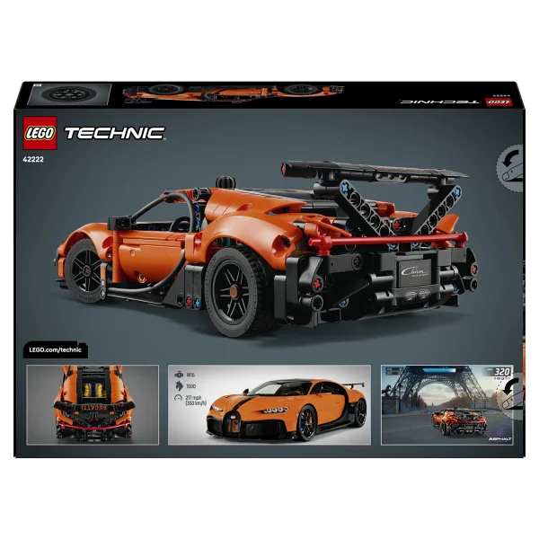 Lego 42222 Technic Bugatti Chiron Pur Sport Hiper Araba - Görsel 4