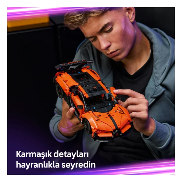 Lego 42222 Technic Bugatti Chiron Pur Sport Hiper Araba - Görsel 8
