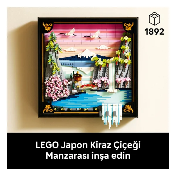 Lego 31218 Art Japon Kiraz Çiçeği Manzarası - Görsel 5