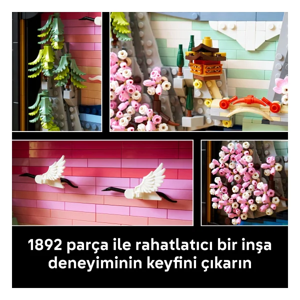Lego 31218 Art Japon Kiraz Çiçeği Manzarası - Görsel 6