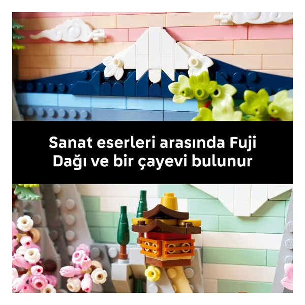 Lego 31218 Art Japon Kiraz Çiçeği Manzarası - Görsel 7
