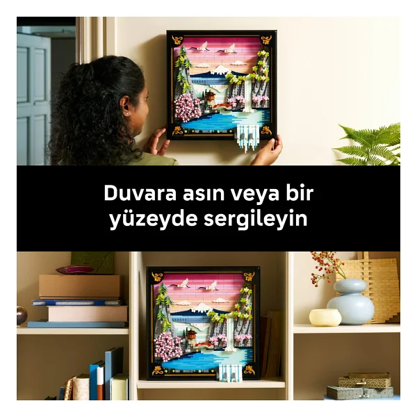 Lego 31218 Art Japon Kiraz Çiçeği Manzarası - Görsel 9
