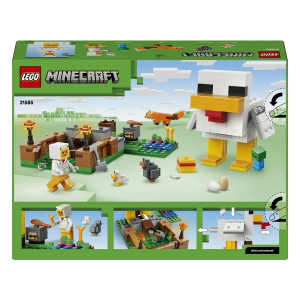 Lego 21585 Minecraft Tavuk Çiftliği - Görsel 4