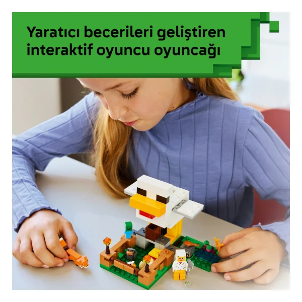 Lego 21585 Minecraft Tavuk Çiftliği - Görsel 7