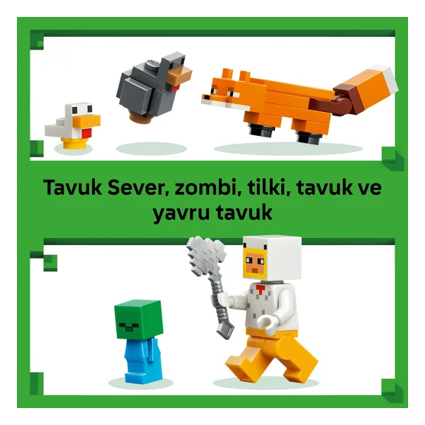 Lego 21585 Minecraft Tavuk Çiftliği - Görsel 8