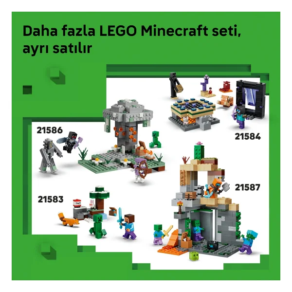 Lego 21585 Minecraft Tavuk Çiftliği - Görsel 10