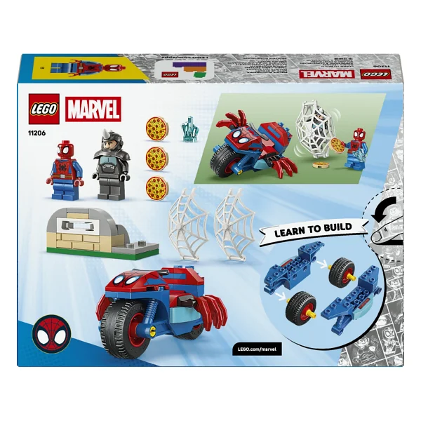 Lego 11206 Marvel Spidey Ve Arkadaşları Motosikletli Spidey, Rhino'ya Karşı - Görsel 4
