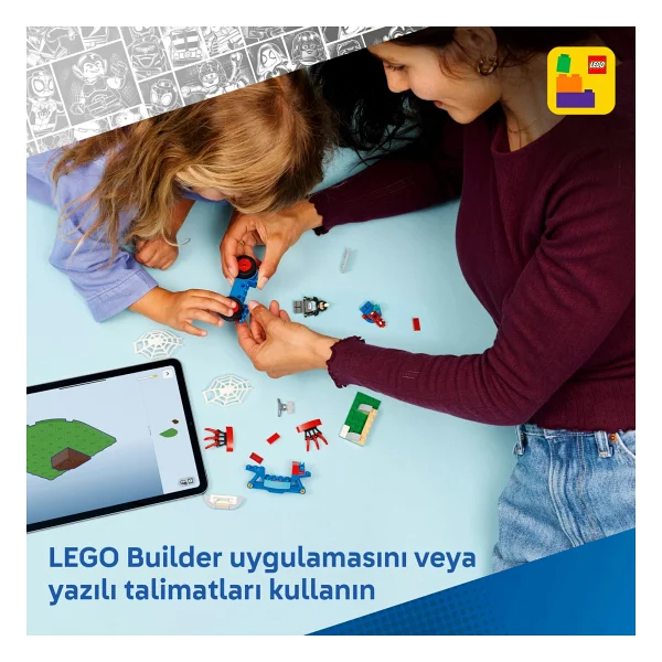 Lego 11206 Marvel Spidey Ve Arkadaşları Motosikletli Spidey, Rhino'ya Karşı - Görsel 7