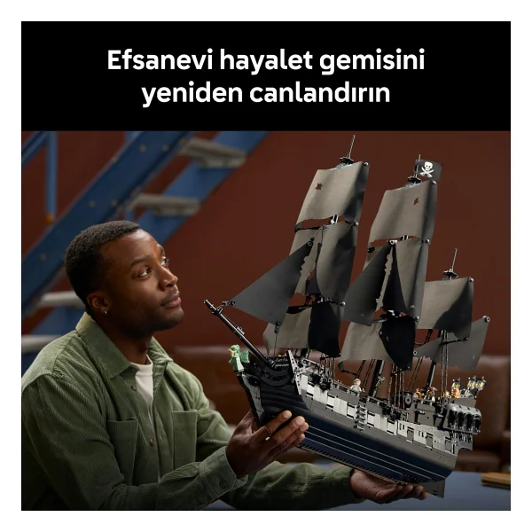 Lego 10365 Icons Kaptan Jack Sparrow'un Korsan Gemisi - Görsel 6