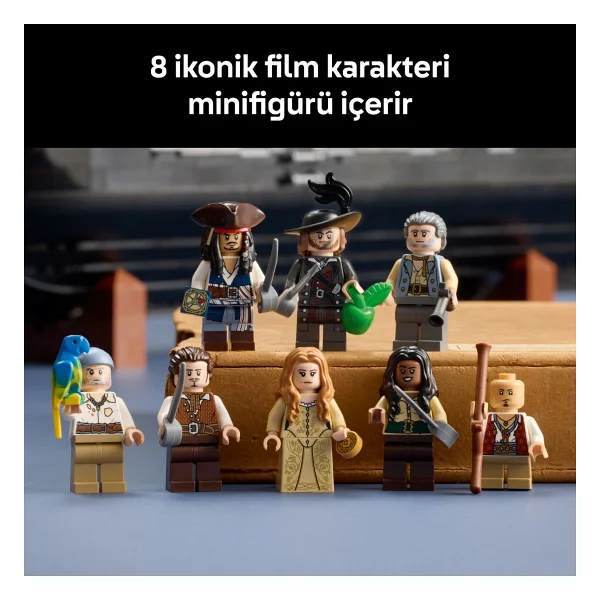 Lego 10365 Icons Kaptan Jack Sparrow'un Korsan Gemisi - Görsel 8