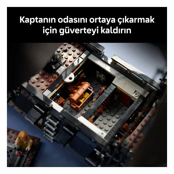 Lego 10365 Icons Kaptan Jack Sparrow'un Korsan Gemisi - Görsel 9