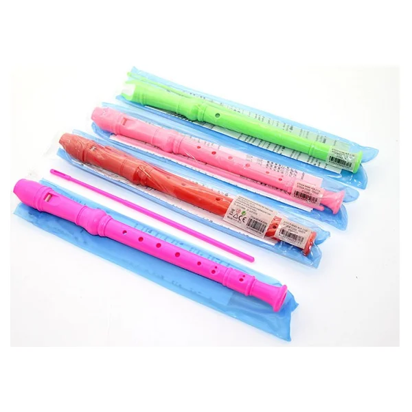 Renkli Plastik Flüt