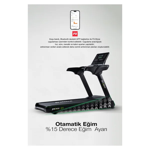 Proforce Q3 Katlanabilir Koşu Bandı - Görsel 5