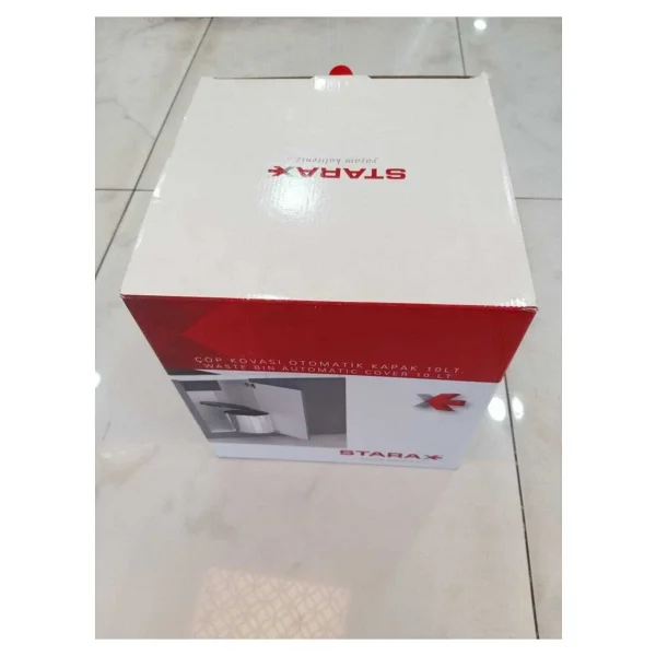 Starax Dolap Içi Kapağa Monte Yuvarlak Çöp Kovası - Görsel 4