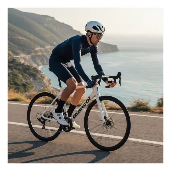 Bianchi Sprint 105 Karbon Yol Bisikleti 2026 Ytbr5 - 50CM - Beyaz - Görsel 4