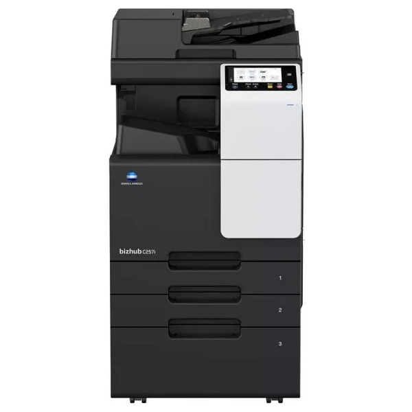 Konica Minolta Bizhub C257i Wi-Fi + Tarayıcı + Fotokopi + Faks Renkli Çok Fonksiyonlu Lazer Yazıcı - Görsel 2