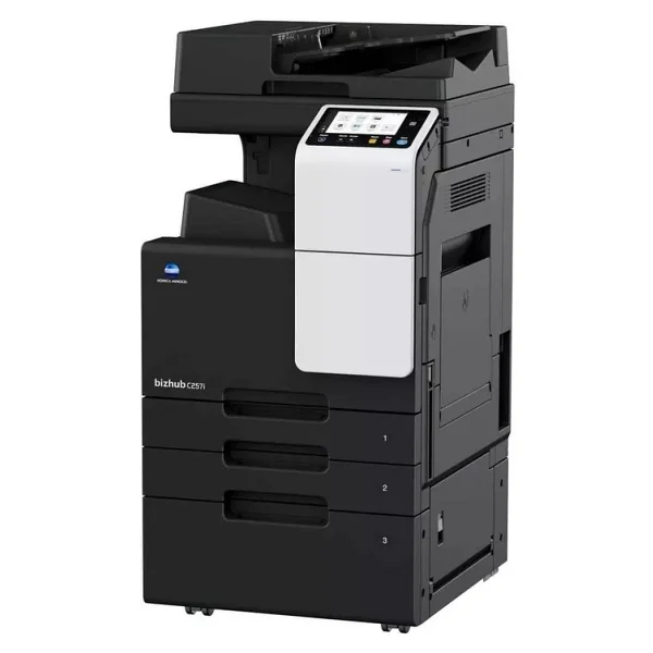 Konica Minolta Bizhub C257i Wi-Fi + Tarayıcı + Fotokopi + Faks Renkli Çok Fonksiyonlu Lazer Yazıcı - Görsel 3