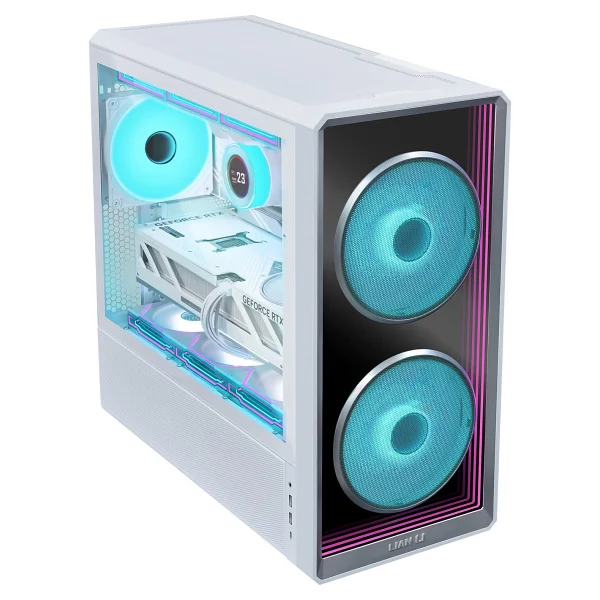 Lian Li Lancool 217 Inf G99.Lan217ınfw.00 Fanlı Beyaz E-Atx Oyuncu Kasası - Görsel 6