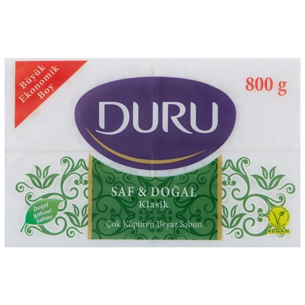 Duru Saf & Doğal Klasik 4x200 Gr Banyo Sabunu - Görsel 2