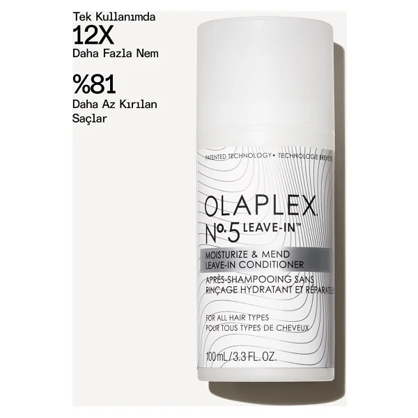Olaplex No 5 Leave-In Moisturize & Mend 100 Ml Durulanmayan Saç Kremi - Görsel 2
