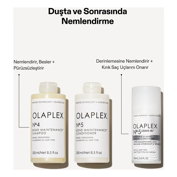 Olaplex No 5 Leave-In Moisturize & Mend 100 Ml Durulanmayan Saç Kremi - Görsel 4