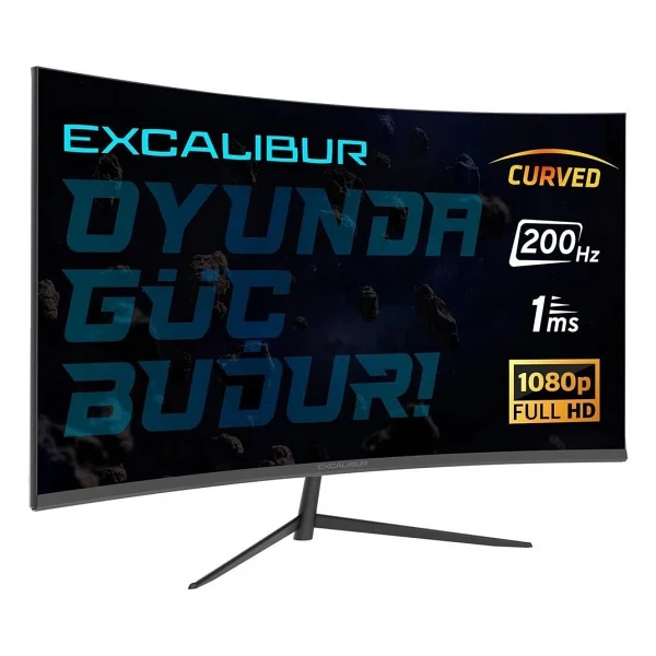 Casper Excalibur M.E238fhd-G 23.8" 1 Ms Full HD Curved 200 Hz Oyuncu Monitörü - Görsel 6