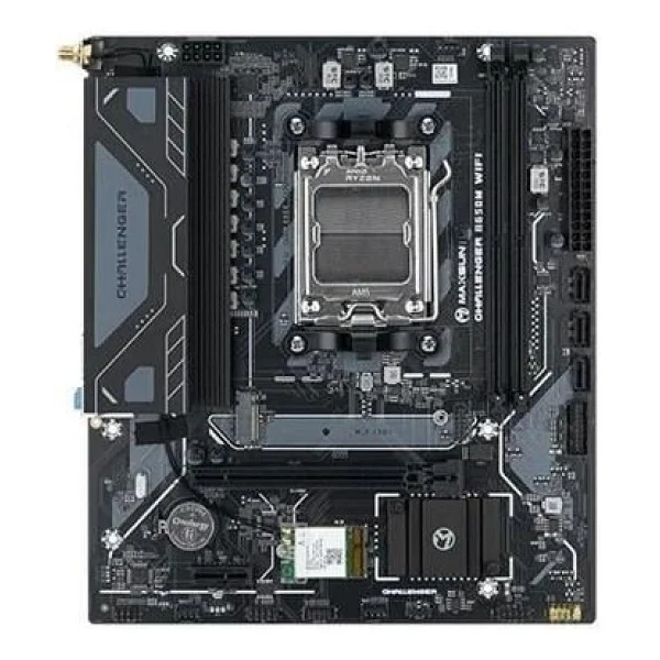 Maxsun Challenger B650M Wi-Fi V2 AMD AM5 DDR5 Micro ATX Anakart - Görsel 8