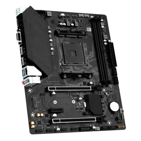Maxsun Terminator B550M AMD AM4 DDR4 Micro ATX Anakart - Görsel 10