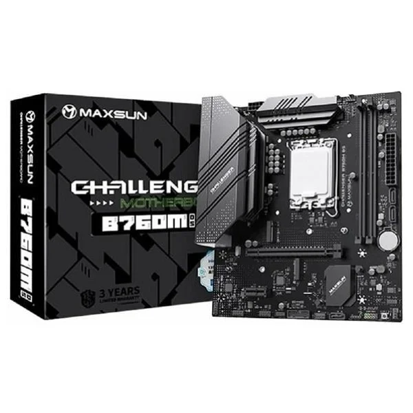 Maxsun Challenger B760m-N D5 V2 Intel Lga1700 DDR5 Micro Atx Anakart - Görsel 7