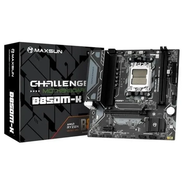 Maxsun Challenger B850M-K AMD AM5 DDR5 Micro ATX Anakart - Görsel 5