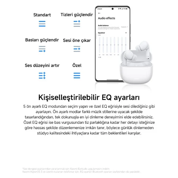 Xiaomi Redmi Buds 8 Lite TWS Beyaz Kulak İçi Bluetooth Kulaklık - Görsel 7