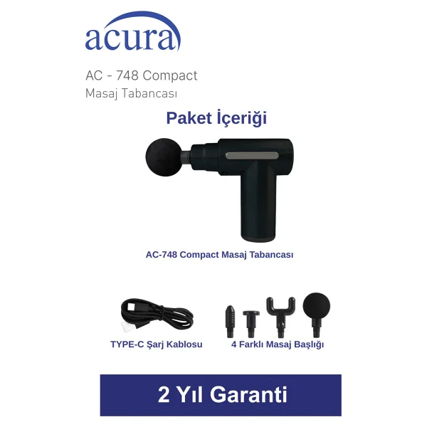 Acura Ac-748 Masaj Aleti - Görsel 5