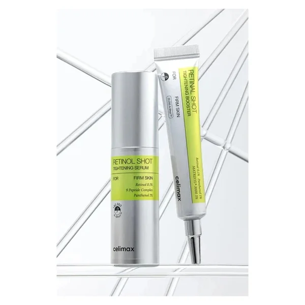 Celimax Retinal Shot Tightening Booster 15 Ml Ve Tightening Serum 30 Ml 2'li Set - Görsel 2