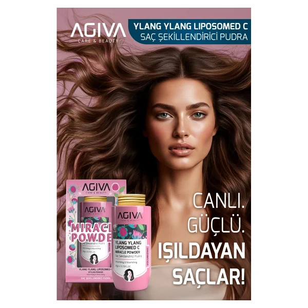 Agiva Ylang Ylang Lipozomed C Miracle 20 Gr Saç Pudrası - Görsel 4