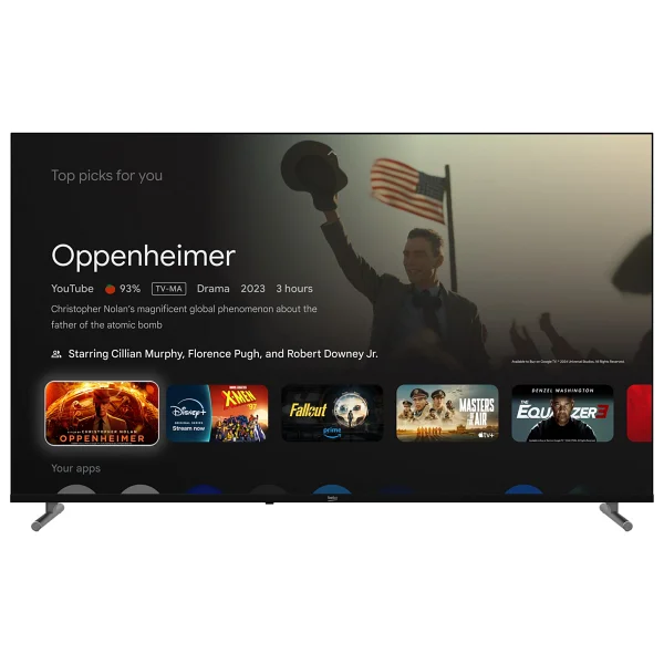 Beko Crystal 7 B 750 C 4K Ultra HD 50" 126 Ekran Uydu Alıcılı Google Smart LED TV - Görsel 7