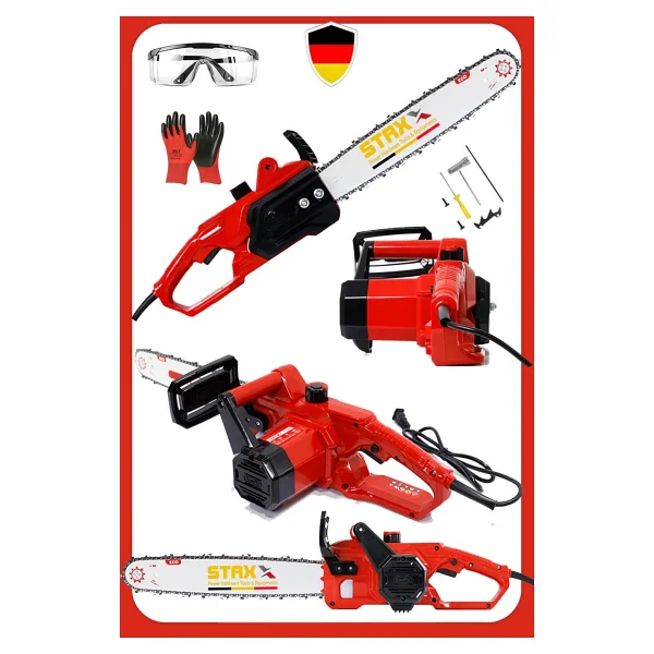 Eco R-400 4000w Elektrikli Testere - Güçlü Motor Profesyonel Odun & Ağaç Kesim Hızar Motoru - Görsel 5