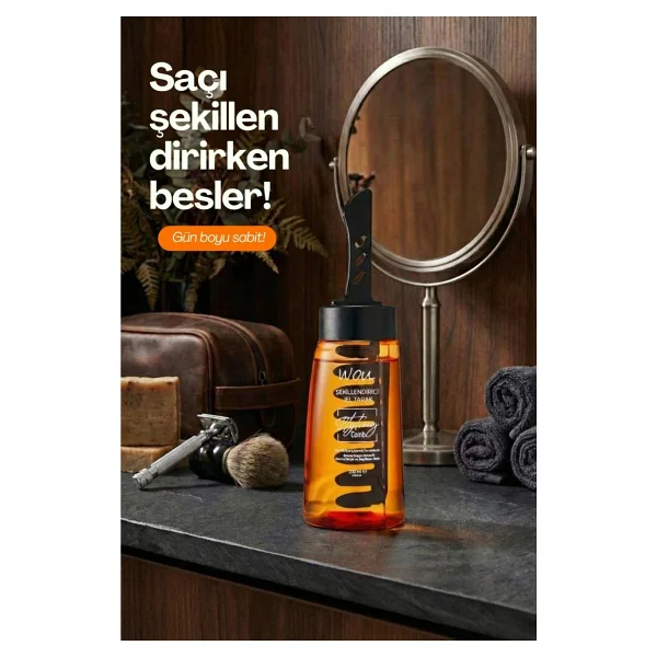 Wou World Of Unique Saç Şekillendirici 260 Ml Jel Tarak - Görsel 4