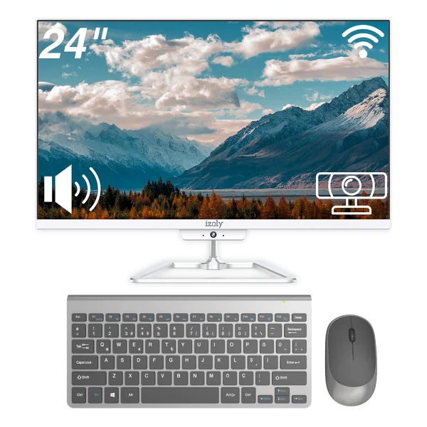 Izoly A7015 İ7 2600 16gb 256b SSD 24" FHD Wi-Fi 6 / BT All In One Bilgisayar - Görsel 9